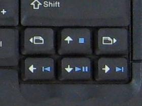 Tastatur des Thinkpad T61 mit den nützlichen Page-Tasten